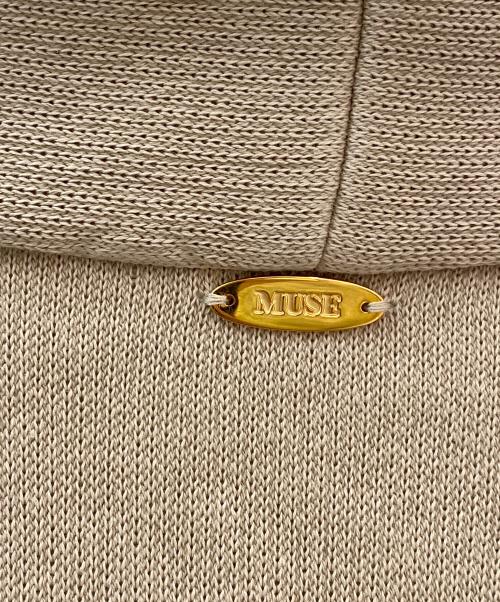 DEUXIEME CLASSE（ドゥーズィエム クラス）DEUXIEME CLASSE (ドゥーズィエム クラス) Twins cotton ショートガウン ベージュ サイズ:FREE 未使用品の古着・服飾アイテム