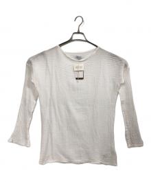 LES ATELIERS FRANCAIS DE CONFECTION×Plage（ル アトリエフランセ デ コンフェクション×プラージュ）の古着「別注 T-ブラウス」｜ホワイト