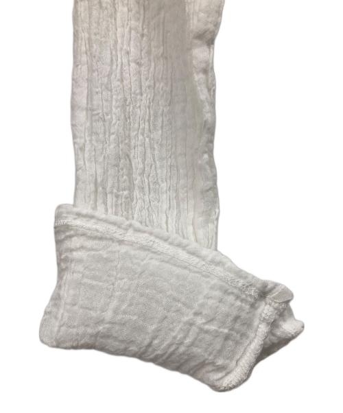 LES ATELIERS FRANCAIS DE CONFECTION（ル アトリエフランセ デ コンフェクション）LES ATELIERS FRANCAIS DE CONFECTION (ル アトリエフランセ デ コンフェクション) Plage (プラージュ) 別注 T-ブラウス ホワイト サイズ:FREE 未使用品の古着・服飾アイテム