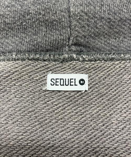SEQUEL（シークエル）SEQUEL (シークエル) プルオーバーパーカー グレー サイズ:XLの古着・服飾アイテム