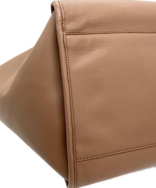 MaxMara（マックスマーラ）MaxMara (マックスマーラ) 2WAYバッグ ブラウンの古着・服飾アイテム