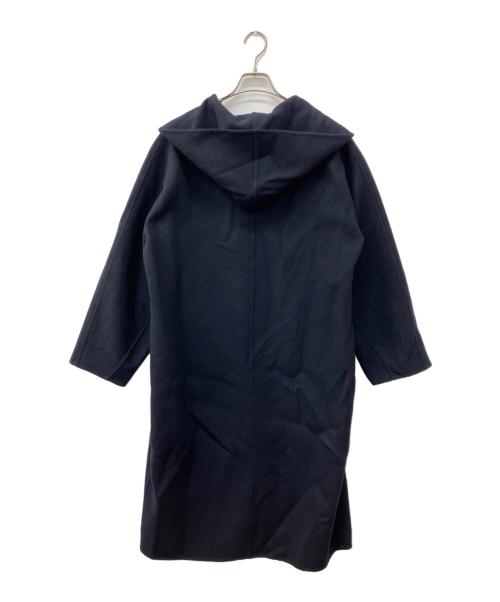 TENNE HANDCRAFTED MODERN（テン ハンドクラフテッド モダン）TENNE HANDCRAFTED MODERN (テン ハンドクラフテッド モダン) ウールフーデットコート ネイビー サイズ:Freeの古着・服飾アイテム