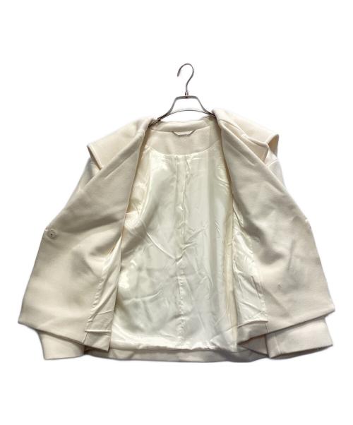 CELFORD（セルフォード）CELFORD (セルフォード) ビックカラーショートコート アイボリー サイズ:FREEの古着・服飾アイテム