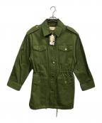 MICHAEL MICHAEL KORSマイケル マイケルコース）の古着「Stretch Organic Cotton Anorak」｜グリーン