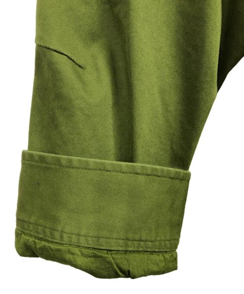 MICHAEL MICHAEL KORS（マイケル マイケルコース）MICHAEL MICHAEL KORS (マイケル マイケルコース) Stretch Organic Cotton Anorak グリーン サイズ:XSの古着・服飾アイテム