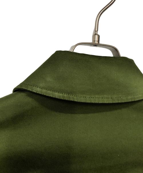 MICHAEL MICHAEL KORS（マイケル マイケルコース）MICHAEL MICHAEL KORS (マイケル マイケルコース) Stretch Organic Cotton Anorak グリーン サイズ:XSの古着・服飾アイテム