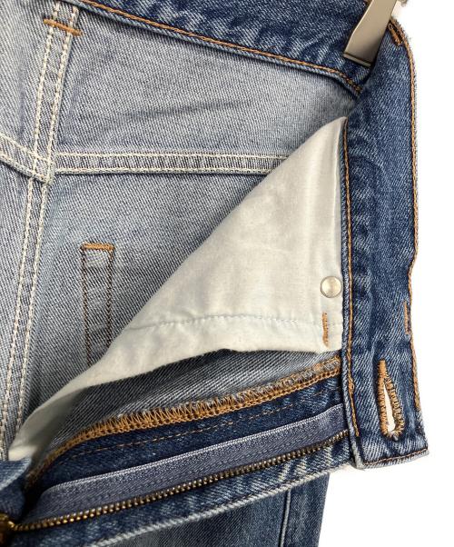 MACPHEE（マカフィー）MACPHEE (マカフィー) コットンデニム ワイドストレートパンツ インディゴ サイズ:34の古着・服飾アイテム