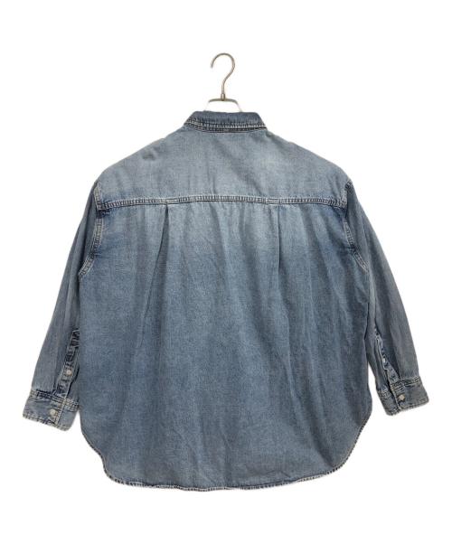 RIVE DROITE（リヴドロワ）RIVE DROITE (リヴドロワ) ビッグデニムシャツ インディゴ サイズ:FREEの古着・服飾アイテム