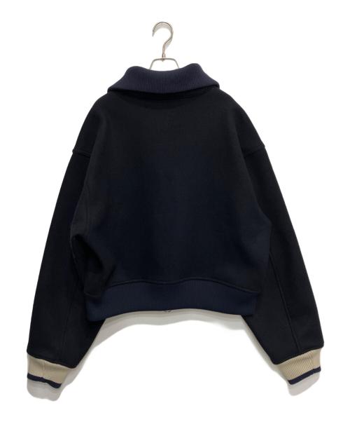 KAPITAL（キャピタル）KAPITAL (キャピタル) Flannel Zip Beacon Blouson Navy/フランネルジップビーコンブルゾン ネイビー サイズ:XLの古着・服飾アイテム