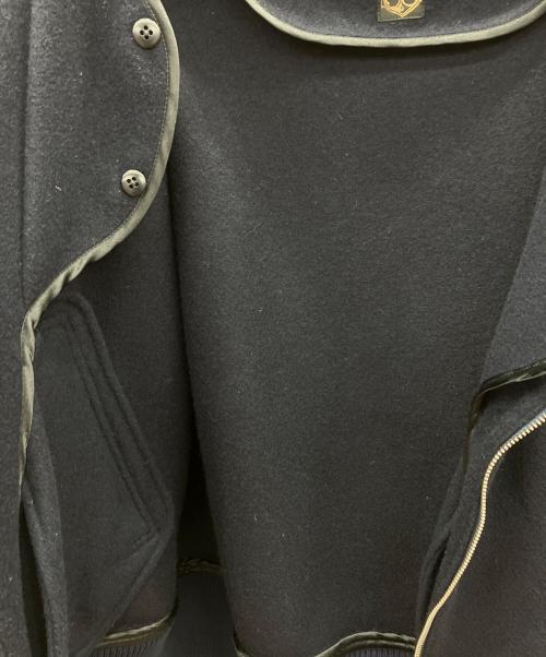 KAPITAL（キャピタル）KAPITAL (キャピタル) Flannel Zip Beacon Blouson Navy/フランネルジップビーコンブルゾン ネイビー サイズ:XLの古着・服飾アイテム