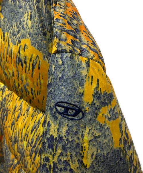 DIESEL（ディーゼル）DIESEL (ディーゼル) W-bogaert Puffer Jacket イエロー サイズ:50の古着・服飾アイテム