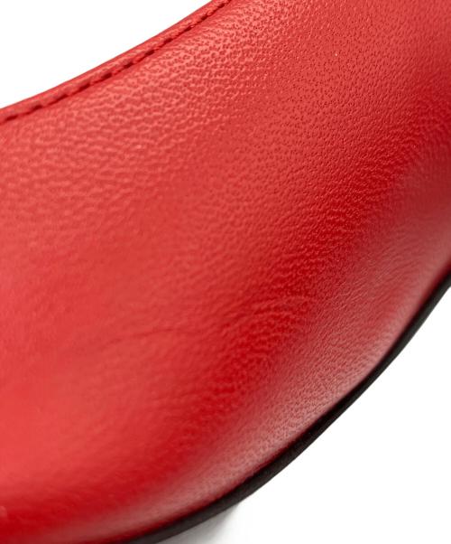 JIMMY CHOO（ジミーチュウ）JIMMY CHOO (ジミーチュウ) レースアップパンプス ポストボックス・レッド サイズ:39の古着・服飾アイテム