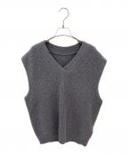 L'appartementアパルトモン）の古着「Knit Vest」｜グレー