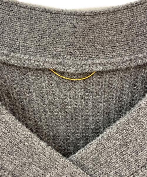 L'appartement（アパルトモン）L'appartement (アパルトモン) Knit Vest グレー サイズ:Free 未使用品の古着・服飾アイテム