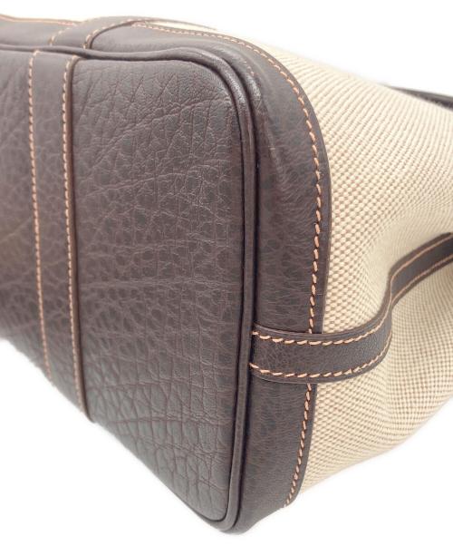 HERMES（エルメス）HERMES (エルメス) ガーデンパーティ TPM トートバッグ ベージュ×ブラウンの古着・服飾アイテム