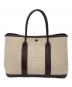 HERMES (エルメス) ガーデンパーティ TPM トートバッグ ベージュ×ブラウン：250000円