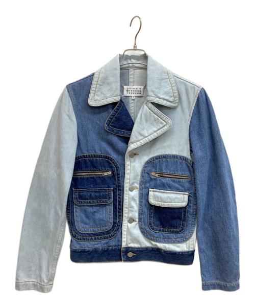 Maison Margiela（メゾンマルジェラ）Maison Margiela (メゾンマルジェラ) 再構築 デニムジャケット インディゴ サイズ:44の古着・服飾アイテム