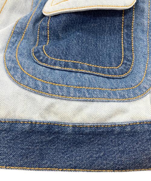 Maison Margiela（メゾンマルジェラ）Maison Margiela (メゾンマルジェラ) 再構築 デニムジャケット インディゴ サイズ:44の古着・服飾アイテム
