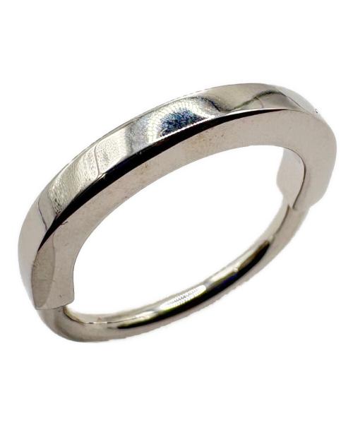 TIFFANY & Co.（ティファニー）TIFFANY & Co. (ティファニー) ロックリング K18WG(750) 	5.3g SIZE 18  サイズ:18の古着・服飾アイテム