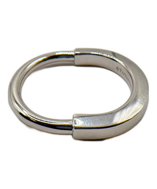 TIFFANY & Co.（ティファニー）TIFFANY & Co. (ティファニー) ロックリング K18WG(750) 	5.3g SIZE 18  サイズ:18の古着・服飾アイテム