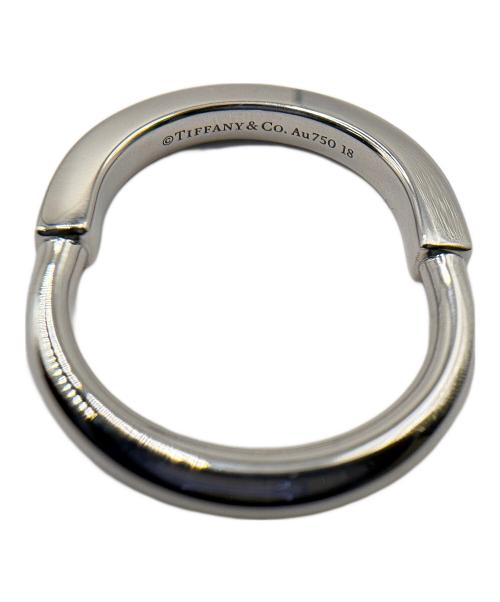 TIFFANY & Co.（ティファニー）TIFFANY & Co. (ティファニー) ロックリング K18WG(750) 	5.3g SIZE 18  サイズ:18の古着・服飾アイテム