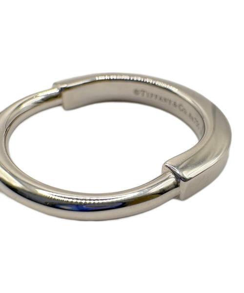 TIFFANY & Co.（ティファニー）TIFFANY & Co. (ティファニー) ロックリング K18WG(750) 	5.3g SIZE 18  サイズ:18の古着・服飾アイテム