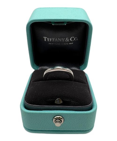 TIFFANY & Co.（ティファニー）TIFFANY & Co. (ティファニー) ロックリング K18WG(750) 	5.3g SIZE 18  サイズ:18の古着・服飾アイテム