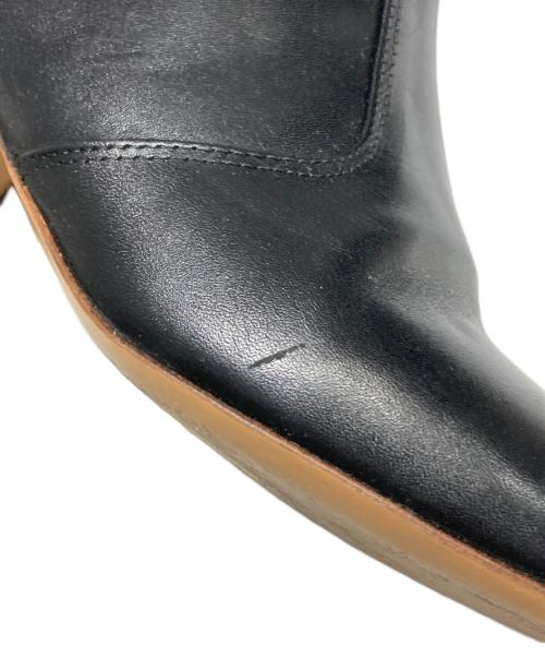 A.P.C.（アーペーセー）A.P.C. (アーペーセー) ショートブーツ ブラック サイズ:37の古着・服飾アイテム