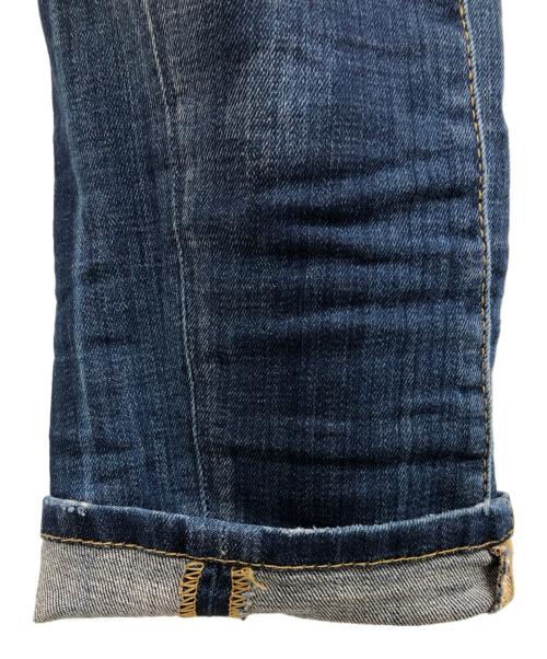 DSQUARED2（ディースクエアード）DSQUARED2 (ディースクエアード) ダメージ加工デニムパンツ インディゴ サイズ:46の古着・服飾アイテム