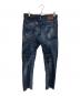 DSQUARED2 (ディースクエアード) ダメージ加工デニムパンツ インディゴ サイズ:46：19000円