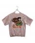BASSETT WALKER（バセットウォーカー）の古着「BettyプリントスウェットTシャツ」｜ピンク