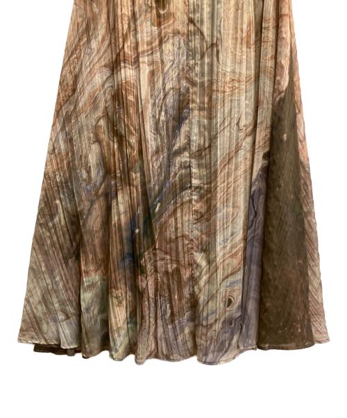 Ameri（アメリ）Ameri (アメリ) MEDI ERIN WRINKLE DRESS カーキ サイズ:Sの古着・服飾アイテム