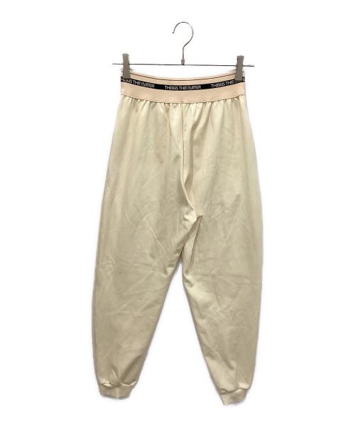 THINGS THAT MATTER（シングスザットマター）THINGS THAT MATTER (シングスザットマター) SCUBA JERSEY JOG PANTS アイボリー サイズ:1の古着・服飾アイテム