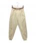 THINGS THAT MATTER（シングスザットマター）の古着「SCUBA JERSEY JOG PANTS」｜アイボリー