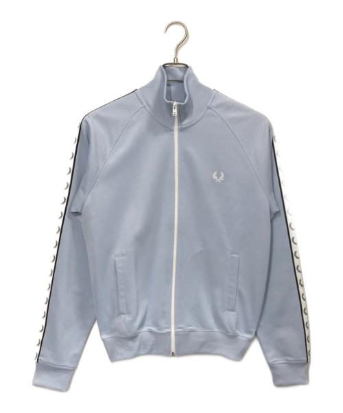 FRED PERRY（フレッドペリー）FRED PERRY (フレッドペリー) Taped Track Jacket スカイブルー サイズ:Sの古着・服飾アイテム