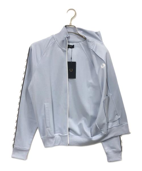 FRED PERRY（フレッドペリー）FRED PERRY (フレッドペリー) Taped Track Jacket スカイブルー サイズ:Sの古着・服飾アイテム