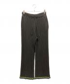 MM6 Maison Margielaエムエムシックスメゾンマルジェラ）の古着「ニットパンツ」｜グレー