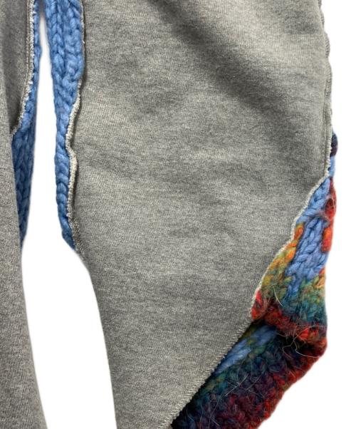 MM6 Maison Margiela（エムエムシックスメゾンマルジェラ）MM6 Maison Margiela (エムエムシックスメゾンマルジェラ) FAIR ISLE KNIT/フェアアイルニット ブルー サイズ:Sの古着・服飾アイテム