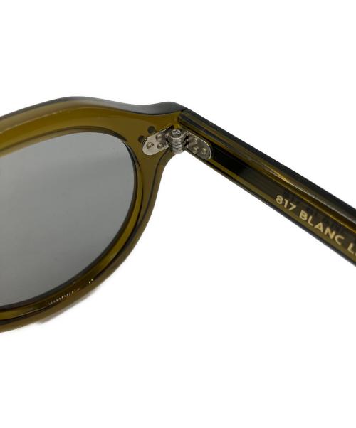 BLANC（ブラン）BLANC (ブラン) サングラス オリーブの古着・服飾アイテム