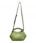 GANNI (ガニー) Bou Bag Small グリーン：30000円