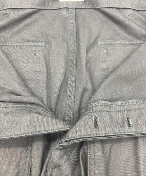 INTERIM（インテリム）INTERIM (インテリム) ベイカーパンツ ブラック サイズ:5の古着・服飾アイテム
