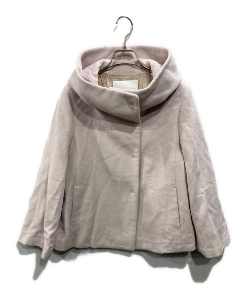 ANAYI（アナイ）ANAYI (アナイ) アンゴラ シャルム ショートコート ピンク サイズ:Mの古着・服飾アイテム