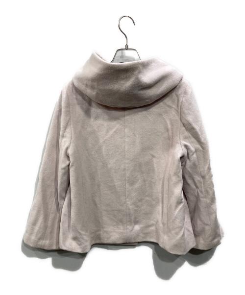 ANAYI（アナイ）ANAYI (アナイ) アンゴラ シャルム ショートコート ピンク サイズ:Mの古着・服飾アイテム