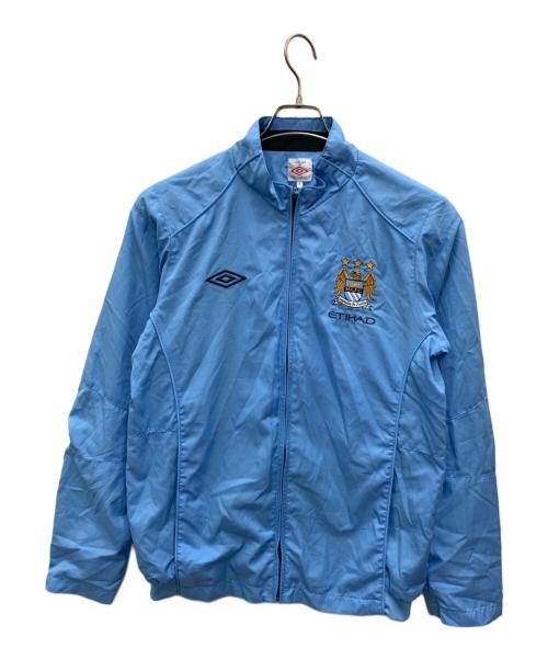 UMBRO（アンブロ）UMBRO (アンブロ) Manchester City トラックジャケット ブルー サイズ:Mの古着・服飾アイテム
