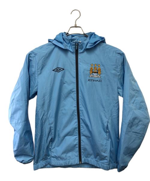UMBRO（アンブロ）UMBRO (アンブロ) Manchester City ウォームアップジャケット ブルー サイズ:Mの古着・服飾アイテム