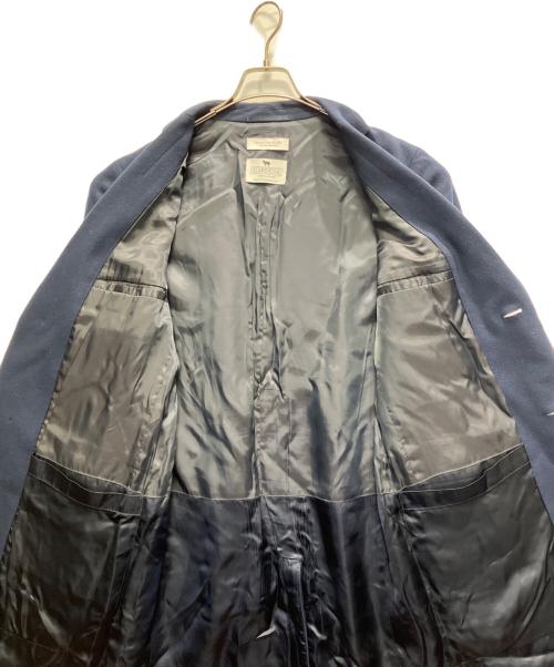 BEAUTY&YOUTH（ビューティーアンドユース）BEAUTY&YOUTH (ビューティーアンドユース) メルトンチェスターコート ネイビー サイズ:Lの古着・服飾アイテム