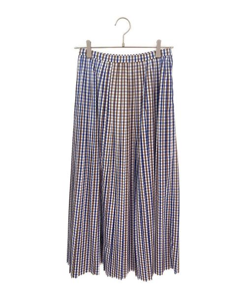 MADISON BLUE（マディソンブルー）MADISON BLUE (マディソンブルー) マルチギンガムチェックスカート CHECKEDBROWN サイズ:01(S)の古着・服飾アイテム