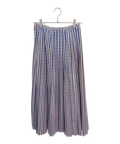 MADISON BLUE（マディソンブルー）MADISON BLUE (マディソンブルー) マルチギンガムチェックスカート CHECKEDBROWN サイズ:01(S)の古着・服飾アイテム