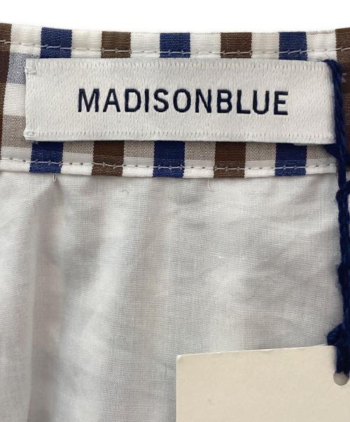 MADISON BLUE（マディソンブルー）MADISON BLUE (マディソンブルー) マルチギンガムチェックスカート CHECKEDBROWN サイズ:01(S)の古着・服飾アイテム