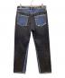 TANAKA (タナカ) THE STRAIGHT JEAN TROUSERS インディゴ×ブラック サイズ:30：14000円